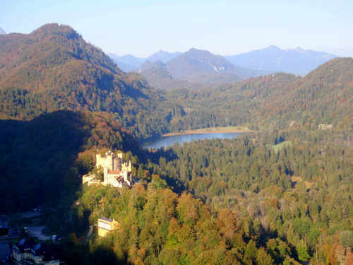 Hohenschwangau Castle.